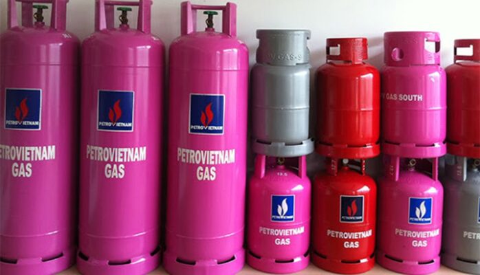 Bình gas Petro Việt Nam 45kg tại gas miền nam