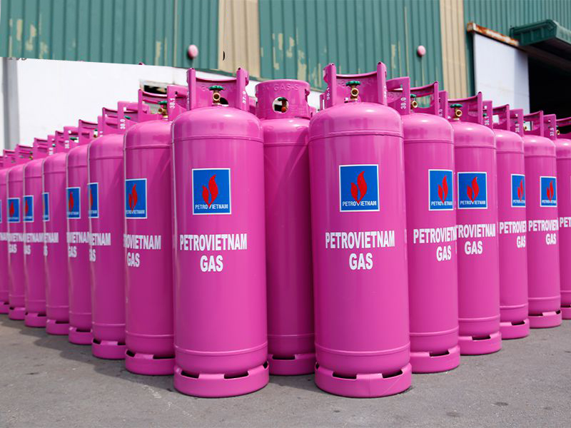 Bình gas Petro Việt Nam 45kg tại gas miền nam