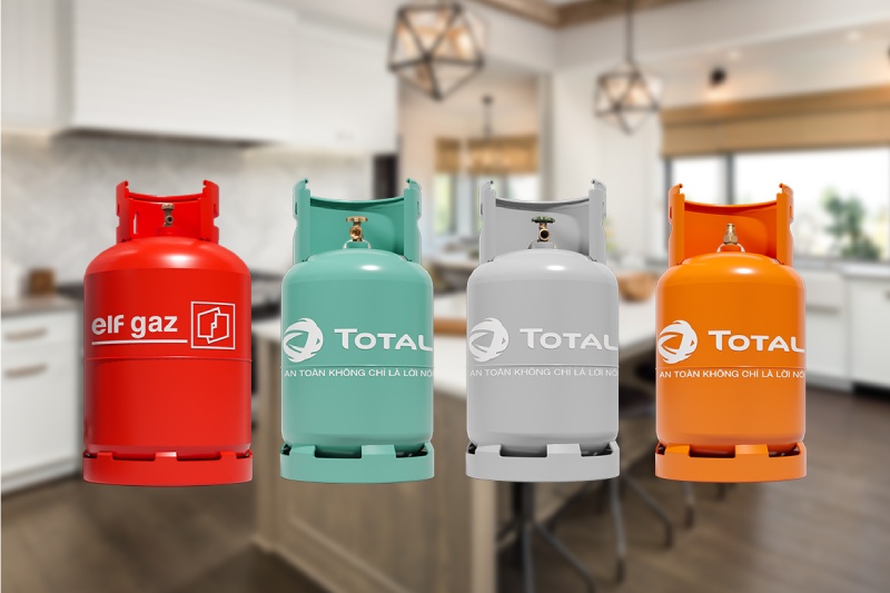 Bình ELF gas 12.5kg tại gas miền nam
