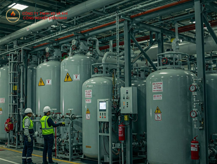 Quy Trình Bảo Trì Sửa Chữa Hệ Thống Gas Công Nghiệp tại gas miền nam