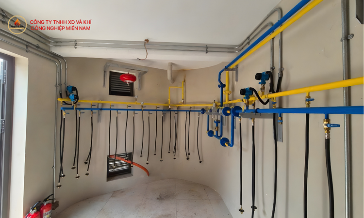 Quy Trình Thi Công Hệ Thống Gas Công Nghiệp Tại Khu Vực Miền Nam tại gas miền nam