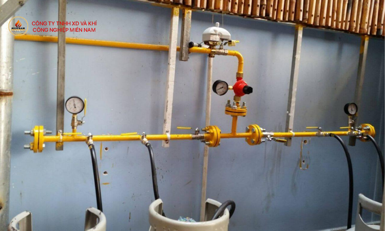 Quy Trình Thi Công Hệ Thống Gas Công Nghiệp Tại Bình Dương tại gas miền nam