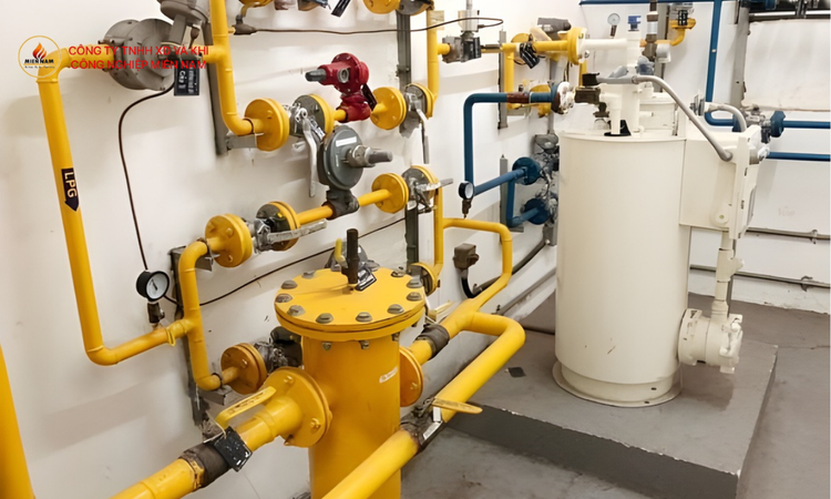 Quy Trình Thi Công Hệ Thống Gas Công Nghiệp Tại Đồng Nai tại gas miền nam