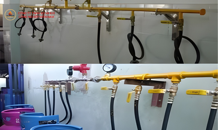 Quy Trình Thi Công Hệ Thống Gas Công Nghiệp Tại Long An tại gas miền nam