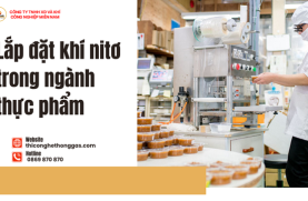 Lắp đặt khí nitơ trong ngành thực phẩm