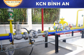 Thi công hệ thống gas KCN Bình An