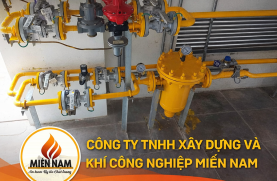 Thi công hệ thống gas KCN Mỹ Phước