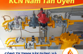 Thi công hệ thống gas KCN Nam Tân Uyên mở rộng