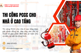 Thi công PCCC cho nhà ở cao tầng