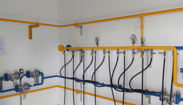 Lắp đặt hệ thống gas công nghiệp cho nhà máy Nhôm KCN Bầu Bàng