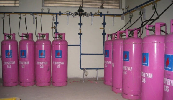 Thi công lắp đặt hệ thống gas cho nhà hàng tại quận 1