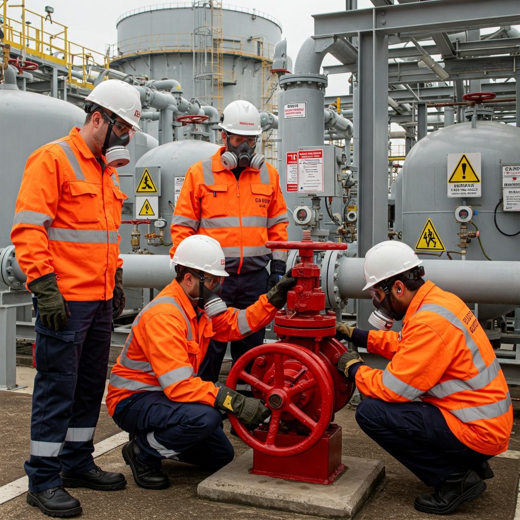 Kiểm tra và vận hành thử hệ thống gas trước khi bàn giao