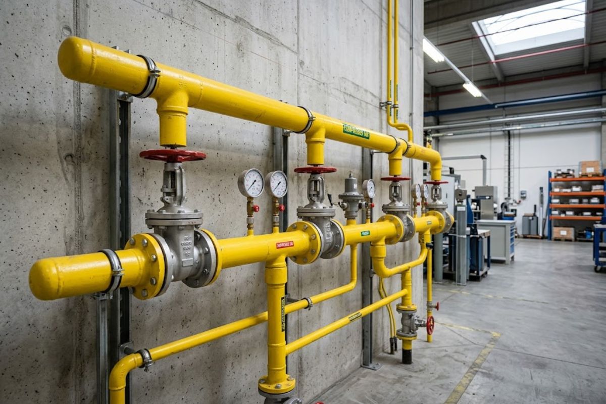 Những Hạng Mục Quan Trọng Khi Thi Công Hệ Thống Gas Đúng Tiêu Chuẩn PCCC
