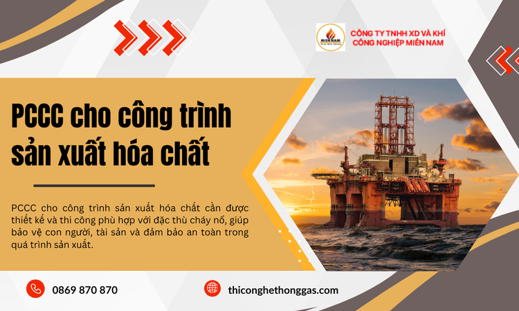 PCCC Cho Công Trình Sản Xuất Hóa Chất – Giải Pháp An Toàn Cho Môi Trường Có Nguy Cơ Cao