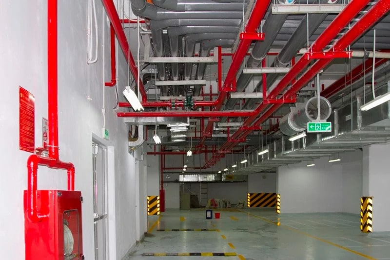 Thi Công Hệ Thống PCCC Khu Vực Tầng Hầm - Nhà Xe