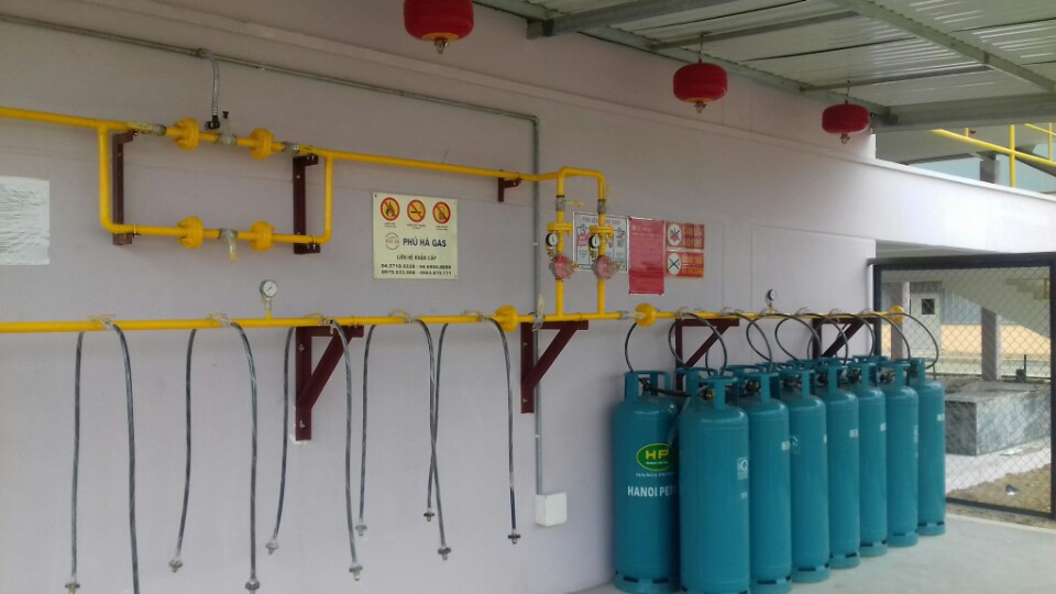Các Hạng Mục Cấu Thành Chi Phí Thi Công Hệ Thống Gas
