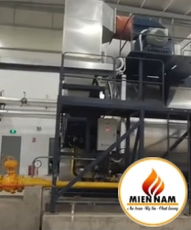 Thi công hệ thống gas lò sấy KCN Mỹ Phước